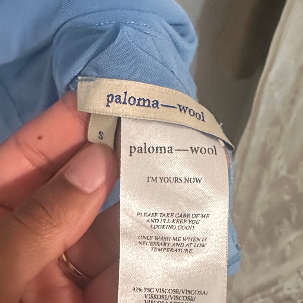 Paloma Wool Dominica Top in Blue - Picture 3 of 3